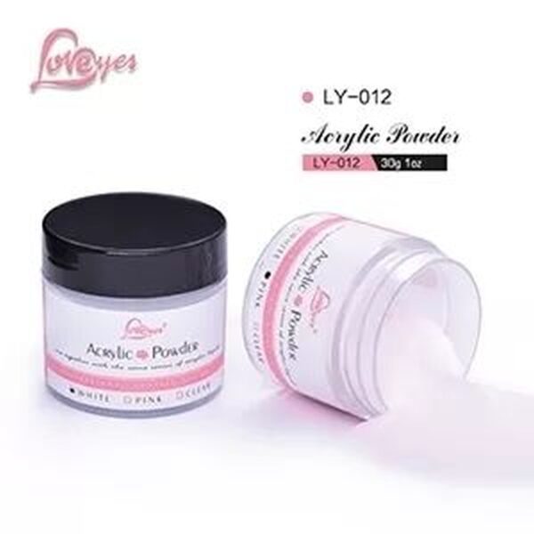 (Clear)Loveyes Polvo Acrylico 30g LY-012
