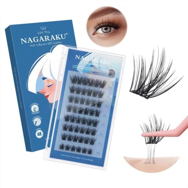 Nagaraku? Pestanas Self Adhesive Diy Lash??Fairy style??