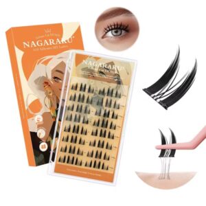 Nagaraku? Pestanas Self Adhesive Diy Lash(Volume CatElf style)