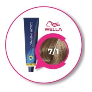 Wella Color Perfect Rich Naturals 7/1 Rubio Mediano Ceniza 60ml