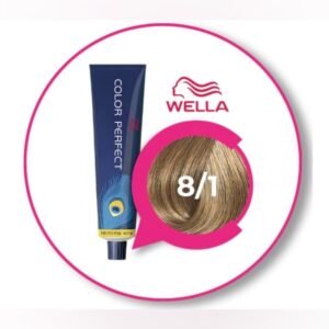 Wella Color Perfect Rich Naturals 8/1 Rubio Claro Ceniza 60ml
