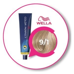 Wella Color Perfect Rich Naturals 9/1 Rubio Extra Claro Ceniza 60ml