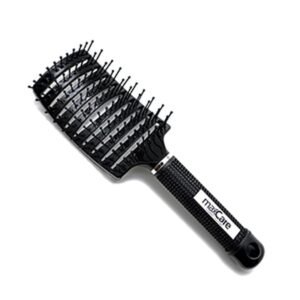 (Negro)Maxcare Cepillo Paleta Curva Ceramica+ion