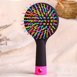 (Negro) MaxCare Cepillo Arcoiris