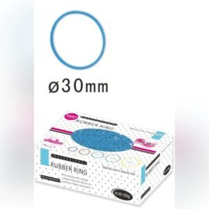 (Negro) Elasticos Colores de 100g en Caja HS27030/HS27040