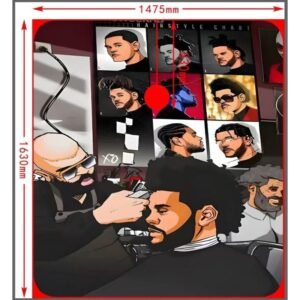 Capa Para Peluqueria 160cm*145cm 01# N1370