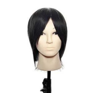 (1B#) Cabeza Estudio Hombre 100% Natural 30cm