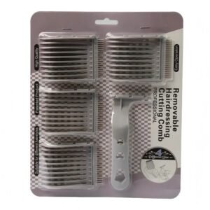 (Gris) Kit Cepillo Peine Para Maquina Corte-861