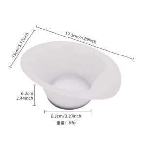 Pocillo de Tinte con Base de Goma Antideslizante-L336C