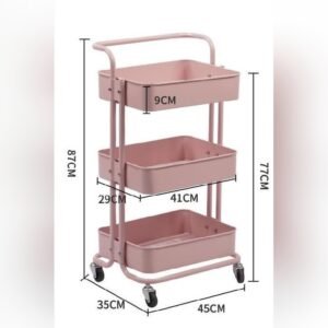 (Rosado) Carro Ayudante Plastico HB-G53