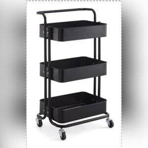 (Negro) Carro Ayudante Plastico HB-G53