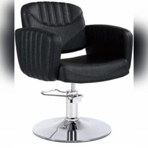(Negro) Sillon Con Posa Pie HB-A127