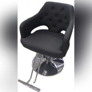(Negro) Sillon Con Posa Pie A09