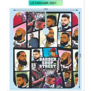 (Mejor) Capa De Peluqueria 170*143CM D-69 , 100% seda suave y agradable para la piel
