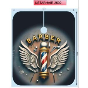 (Mejor) Capa De Peluqueria 170*143CM D-70 , 100% seda suave y agradable para la piel