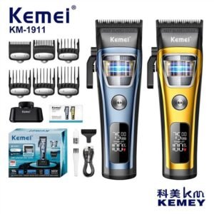 (Dorado) Maquina De Corte Kemei Barber KM-1911 7200PRM