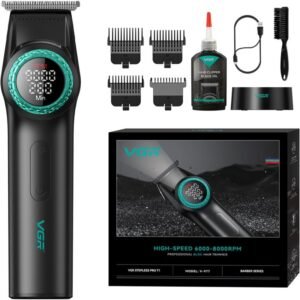 (Negro) VGR? Maquina Cortapelos V-977 8000RPM