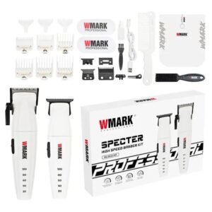 Wmark Maquina Para Cortar Cabello Profesional Kit Inalambrico NG-8632
