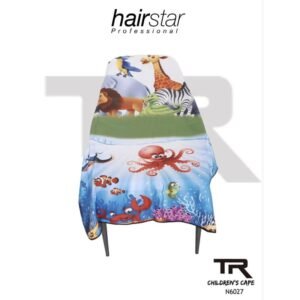 Capa Cubridor Infantil De Tela Repelente Para Barbero 6027
