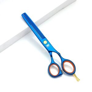 Profesional Especial Esculpidora Navaja Estilista Barbero Peluquero Peine Color Azul 6.0