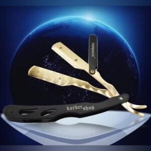 IRVING Navajin Barber de Gillette - Negro+Dorado K068