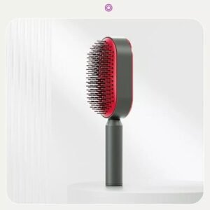(Rojo) MaxCare Cepillo Paleta Presiona Hacia Abajo