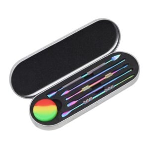 (Color) Set De 4 Repujadores Para U?as Con Estuche Protector