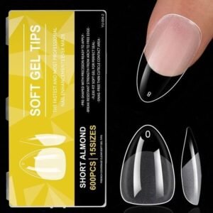 (YU-004-2)Soft Gel U?as Postizas Tips Diferentes Modelos 600 Pzs