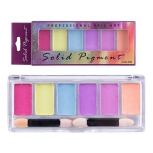 (02#)Kit Pigmento Polvo Efecto Espejo - 6G02
