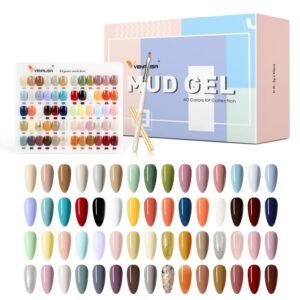 Venalisa Set Gel De Barro 60 Colores Para Manicure