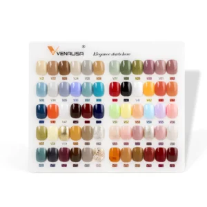 (Color V21-V80)Venalisa Gel De Barro Color Para Manicure