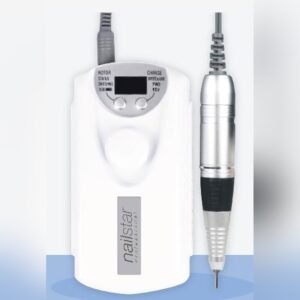 (Blanco)NailStar Torno Portable Para Manicure 101#