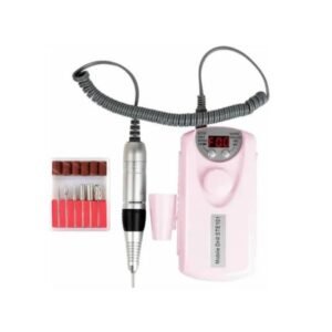 (Rosado)NailStar Torno Portable Para Manicure 101#