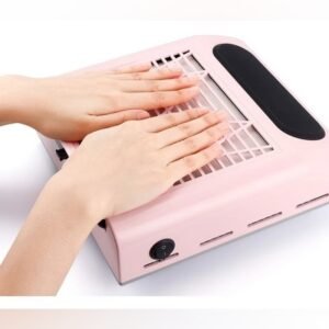 (Rosado) NailStar Aspiradora/Extractora Manicure 80W