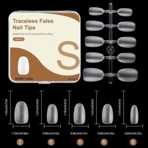 (035-S) Tips Gel Suave U?as Postizas Caja 100pzs