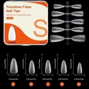(012-S) Tips Gel Suave U?as Postizas Caja 100pzs