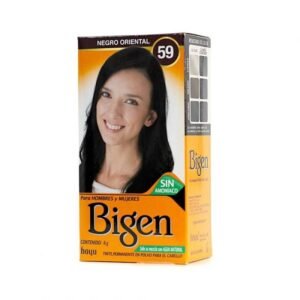 (#59) Bigen Tinte Permanente Polvo Negro Orential