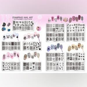 (06)Placas Metalica para Timbre Por 13 Unidades
