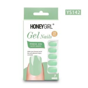 HoneyGirl Unas Postizas Gel Nail 24 Pcs - YS142