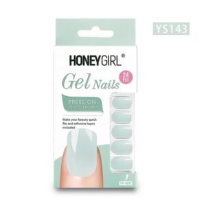 HoneyGirl Unas Postizas Gel Nail 24 Pcs - YS143
