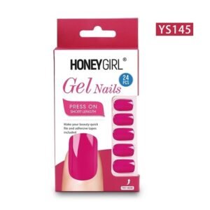 HoneyGirl Unas Postizas Gel Nail 24 Pcs - YS145