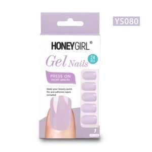 HoneyGirl Unas Postizas Gel Nail 24 Pcs - YS080