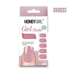 HoneyGirl Unas Postizas Gel Nail 24 Pcs - YS144
