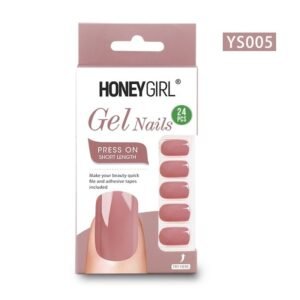 HoneyGirl Unas Postizas Gel Nail 24 Pcs - YS005