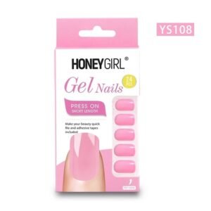 HoneyGirl Unas Postizas Gel Nail 24 Pcs - YS108