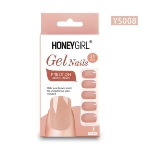 HoneyGirl Unas Postizas Gel Nail 24 Pcs - YS008
