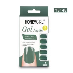 HoneyGirl Uas Postizas Gel Nail 24 Pcs - YS148