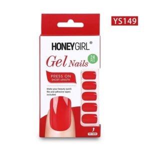 HoneyGirl Unas Postizas Gel Nail 24 Pcs - YS149