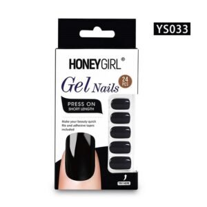 HoneyGirl Unas Postizas Gel Nail 24 Pcs - YS033