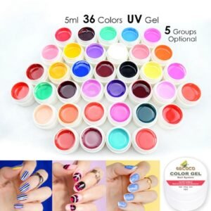 Set Gel Pinturas Manicura de 36 Colores
